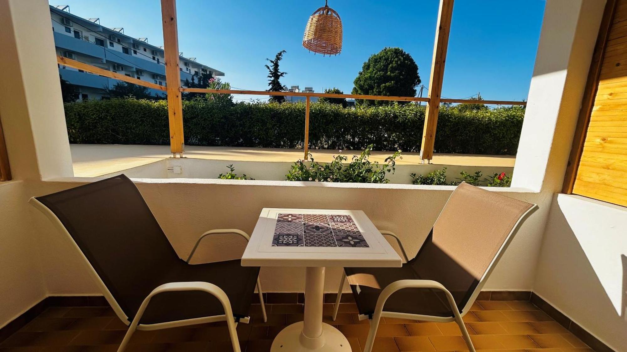 Angelos Studios 1-2 In Faliraki Rhodes-Ground Floor Eksteriør billede